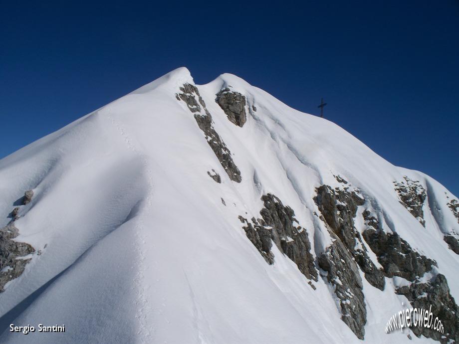 12 Strappo finale qui la neve tiene bene.JPG